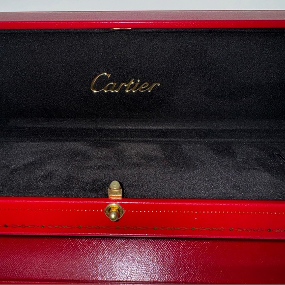 Authentic Cartier Red Jewelry Box - Picture 3 of 11